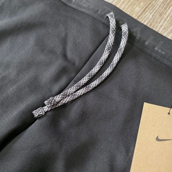 Nike Trail Lunar Ray Winterized Running Tights Pants Black White Men's Medium M - Picture 5 of 14